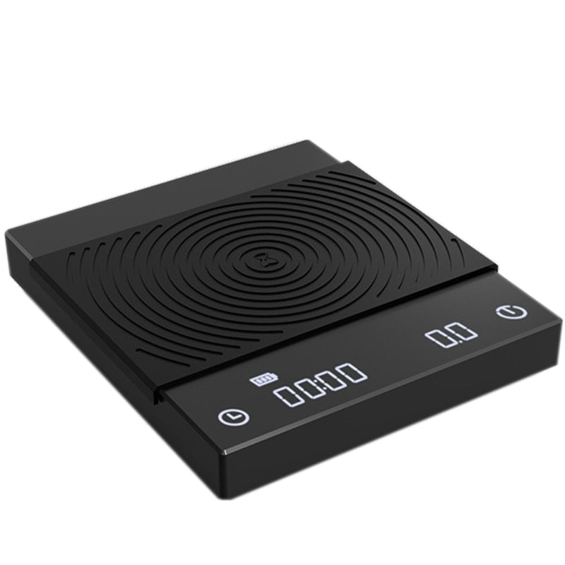 TIMEMORE Black White Mirror BASIC Electronic Scale Coffee Scale Smart Digital Scale Pour Coffee Drip Coffee Scale With USB Scale