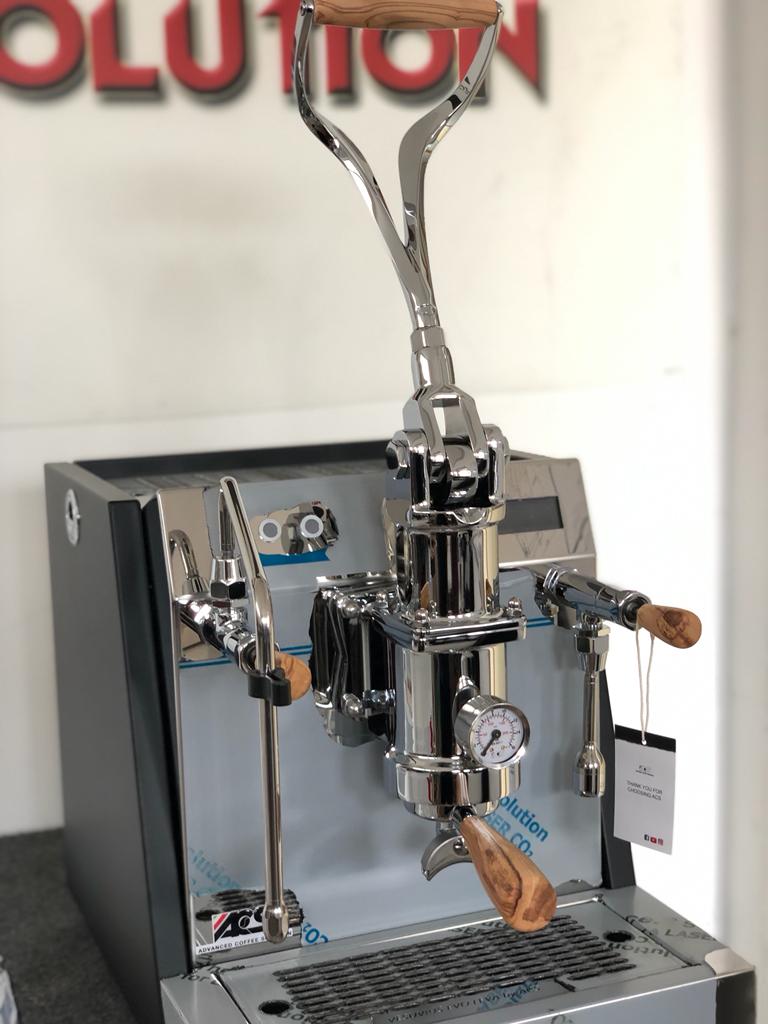 NEW - ACS - Vostok lever espresso machine 1 group in stainless steel.
