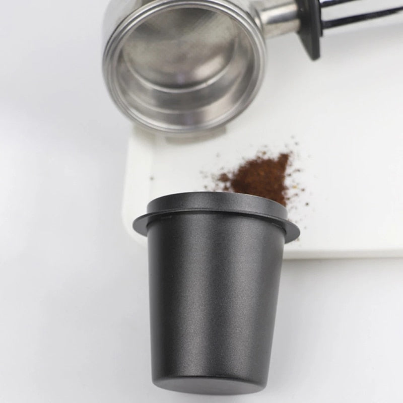 58mm 51mm Coffee Dosing Cup Sniffing Mug for Espresso Machine Wear Resistant Stainless Steel Coffee Dosing Cup Drop Shipping